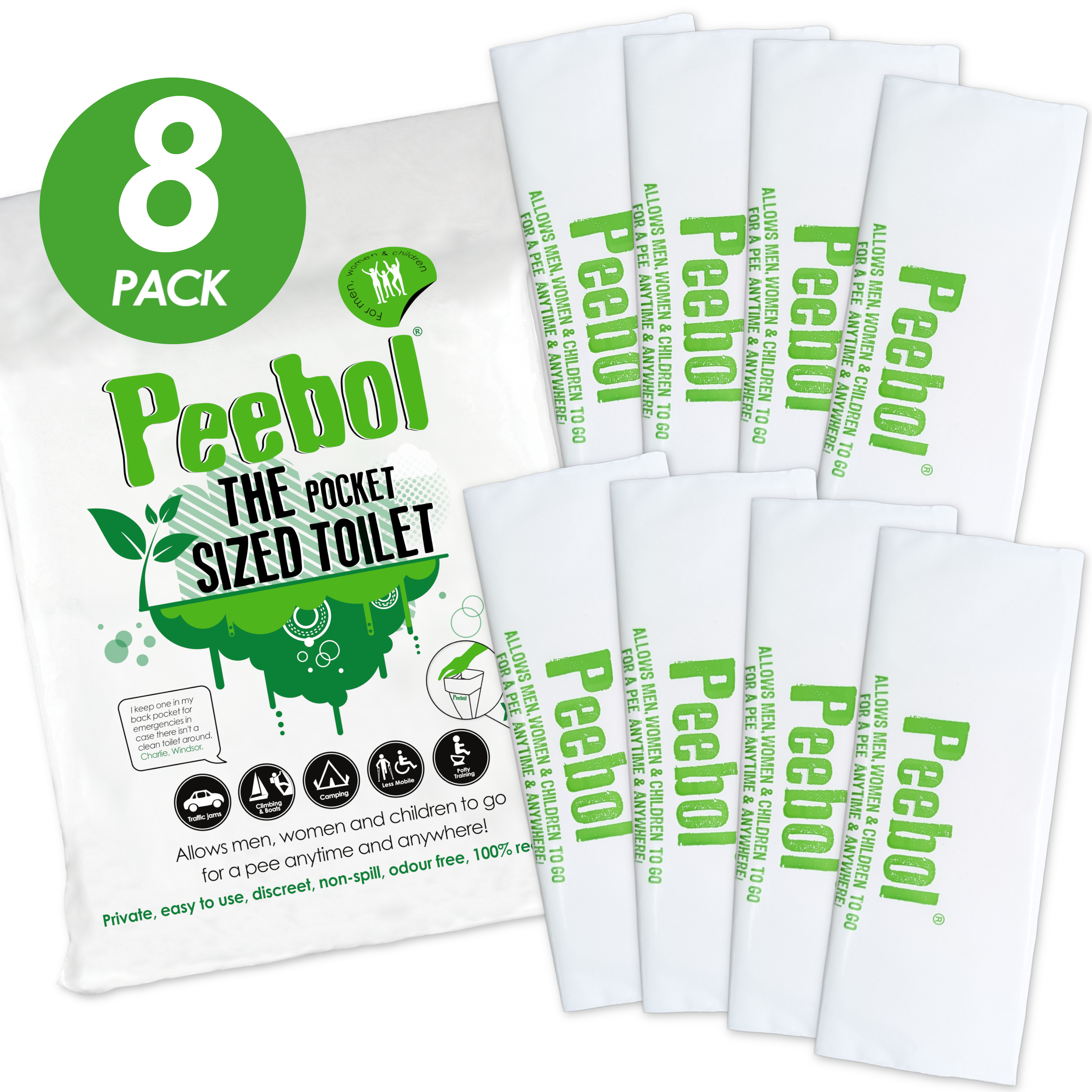Peebol - Pocket Sized Toilet